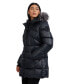 Фото #2 товара Women's Ares Fixed Hood Puffer with Fixed Bib