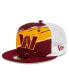 Men's Burgundy Washington Commanders Tear Trucker 9FIFTY Snapback Hat