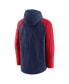 Фото #4 товара Men's Navy and Red Minnesota Twins Authentic Collection Full-Zip Hoodie Performance Jacket