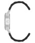 ფოტო #3 პროდუქტის Women's Quartz Black Ceramic Link Bracelet Watch, 42mm