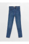 Фото #6 товара Jeans Yüksek Bel Süper Skinny Fit Kadın Jean Pantolon