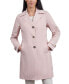 Фото #4 товара Women's Petite Single-Breasted Reefer Trench Coat, Created for Macy's