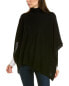 Фото #1 товара Женский свитер Amicale Cashmere с воротником-хомутом из кашемира рубашка черного цвета