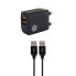 Фото #5 товара OUR PURE PLANET Wall Charger 2 USB ports 4.8A UK 24W - Indoor - AC - 5 V - Black