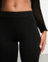 Фото #3 товара ONLY high waisted flares in black