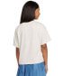 ფოტო #2 პროდუქტის Big Girls' Sportswear Cotton Crewneck T-Shirt