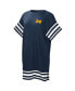 Фото #3 товара Women's Navy Michigan Wolverines Cascade T-shirt Dress