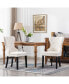 Фото #6 товара Velvet Upholstered Tufted Dining Chairs Set of 2