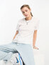Фото #1 товара Weekday Essence standard t-shirt in white