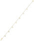 ფოტო #2 პროდუქტის Heart Charm Anklet in 14k Gold