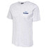 HUMMEL Legacy Rowan short sleeve T-shirt Grey Melange / Blue Nights, S - фото #4