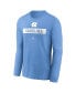 ფოტო #3 პროდუქტის Men's North Carolina Tar Heels 2024 Sideline Legend Performance Long Sleeve T-Shirt