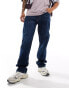 Weekday Space relaxed fit straight leg jeans in 90's blue