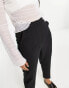 Фото #3 товара Miss Selfridge cigarette trouser in black