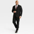 Фото #2 товара Men's Big & Tall Standard Fit Suit Jacket - Goodfellow & Co Black 48