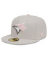 Фото #4 товара Men's Khaki Toronto Blue Jays 2023 Mother's Day On-Field 59FIFTY Fitted Hat