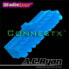 Фото #1 товара A.C.Ryan Connectx™ ATX20pin Female - UVBlue 100x - Blue
