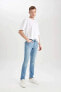 Фото #6 товара B3624 Pedro Slim Fit Dar Paça Jean Pantolon