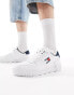 Фото #4 товара Tommy Jeans cupsole essential trainers in white