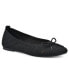 Фото #1 товара Women's Sashay Knit Ballet Flats