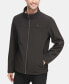 Фото #2 товара Men's Soft-Shell Classic Zip-Front Jacket