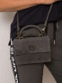 Фото #3 товара Женская кожаная сумка Factory Price   откидная крышка, подкладка, внутренний карман, съемный ремень, ручка