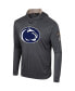ფოტო #3 პროდუქტის Men's Charcoal Penn State Nittany Lions OHT Military-Inspired Appreciation Long Sleeve Hoodie T-shirt