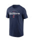 Фото #3 товара Men's Navy Cleveland Guardians Team Engineered Performance T-shirt