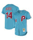 Фото #1 товара Men's Pete Rose Light Blue Philadelphia Phillies Cooperstown Collection Authentic Jersey