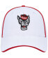 Фото #3 товара Men's White NC State Wolfpack Take Your Time Snapback Hat