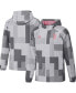 Men's Gray Juventus Graphic Raglan Full-Zip Windbreaker Jacket