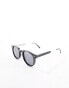 Spitfire teddy boy round sunglasses in black