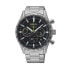 Men's Watch Seiko SSB413P1 Black Silver