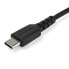 Фото #4 товара StarTech.com 2m USB C Charging Cable - Durable Fast Charge & Sync USB 2.0 Type C to USB C Laptop Charger Cord - TPE Jacket Aramid Fiber M/M 60W Black - Samsung S10 S20 iPad Pro MS Surface - 2 m - USB C - USB C - USB 2.0 - 480 Mbit/s - Black