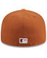 Фото #3 товара Men's Brown/Orange Arizona Diamondbacks Spring Color Basic Two-Tone 59Fifty Fitted Hat