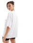 Фото #4 товара 4th & Reckless Macy lounge t-shirt in white