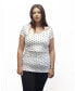 ფოტო #1 პროდუქტის Maternity Short Sleeve Nursing Tshirt