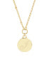 Фото #3 товара brook & york 14K Gold Plated Paige Initial Pendant