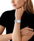 ფოტო #3 პროდუქტის Women's Sage Three-Hand Silver-Tone Stainless Steel Watch 38mm