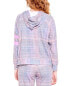 Sundry Plaid Hoodie Women's