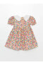 Фото #2 товара Платье LCW baby Kısa Kollu Çiçekli Kız Bebek Elbise