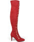 Фото #7 товара Сапоги высокие женские JOURNEE Collection Trill Wide Calf Lace Up Boots