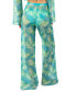 Фото #2 товара Juniors' Color Wash Mesh Pull-On Cover-Up Pants