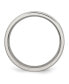 Stainless Steel Polished 5mm Flat Band Ring