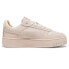 Фото #3 товара Puma Carina Street Sd Perforated Platform Womens Pink Sneakers Casual Shoes 395