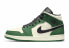 Фото #3 товара Кроссовки Nike Air Jordan 1 Mid Pine Green (Бежевый, Зеленый)