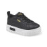 Puma Mayze Lth Ac Inf Boys Black Sneakers Casual Shoes 38568602