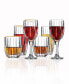 Фото #5 товара Pleat Double Old-Fashioned Glasses, Set of 4