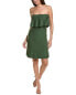 Фото #1 товара Helen Jon Kimberly Bandeau Mini Dress Women's Green Xs