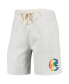 Фото #3 товара Men's Oatmeal Chicago Cubs Mainstream Logo Terry Tri-Blend Shorts